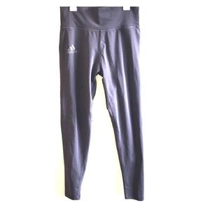 Adidas Gray Full Length Leggings
